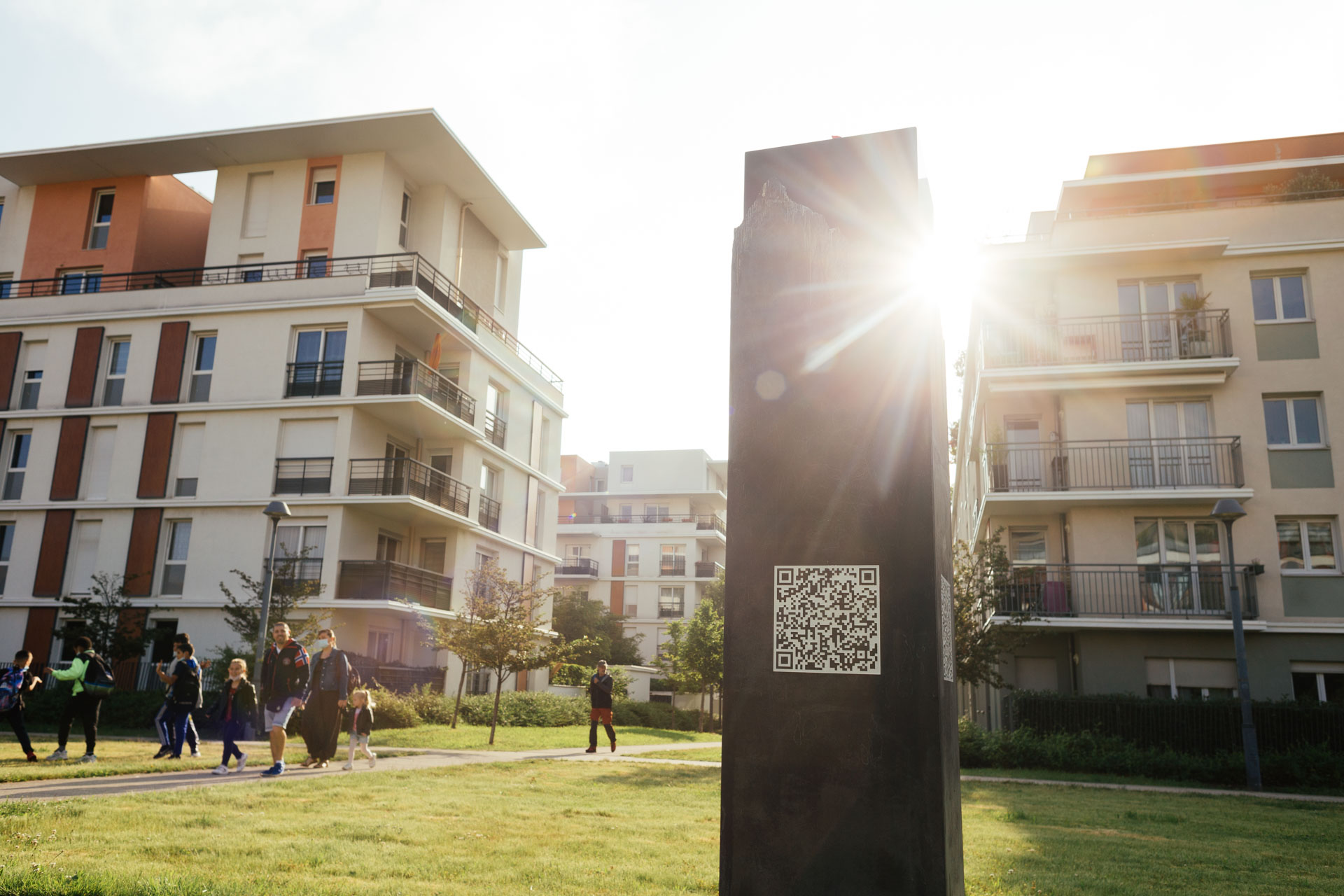 La Liberté Inachevée dans le soleil